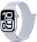 DigiHero Sport Loop Strap Compatible with Apple Watch Straps Women Men 46mm 42mm 44mm 40mm 45mm 41mm 49mm 38mm, Soft Nylon Band for iWatch Series 10 9 8 7 6 5 4 3 2 1 SE Ultra, Blue Cloud