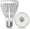 SANSI 30W LED Pflanzenlampe Vollspektrum für Zimmerpflanzen, 250W Äquivalent E27 Pflanzenlicht mit Hohe PPFD, 4000K 660nm Grow Lampe mit 60° Abstrahlwinkel für Sämling, Gemüse, Blumen, Hydrokultur