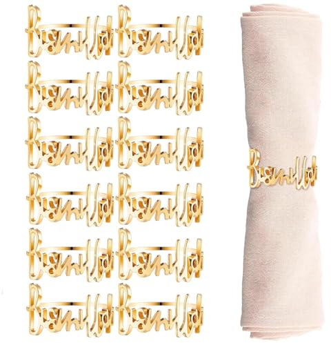 SURALIN Serviettenringe，Bismillah Serviettenringe,Ramazan Servietten