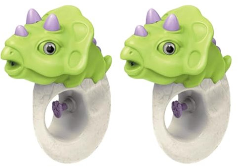 Colcolo 2X Water Sprinkler für Kinder Sommer Beach Spiel, Dinosaurier, lustige Handheld Water Soaker Outdoor -Spiel für Strandpool -Pool Yard, GrÜn