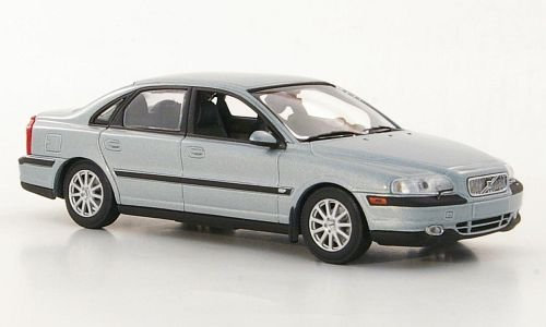 Volvo S80, met.-hellgrau, Modellauto, Fertigmodell, Minichamps 1:43