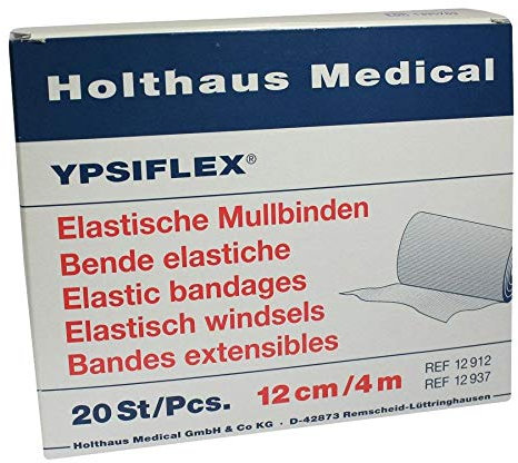 MULLBINDEN elastisch 12 cmx4 m 20 St