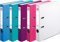 Herlitz Ordner maX.file protect A4 (8 cm mit Einsteckrückenschild) (Zusatzfarben II, 5cm | 5er Pack)