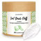 puremetics 3in1 Dusch-Fluff Limette mit Salzpeeling, 250g Duschgel, Peeling und Lotion in Einem, vegan und plastikfrei