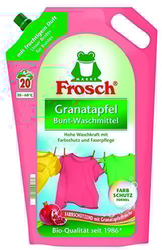 Frosch Granatapfel Color Waschmittel, 5x 1800 ml