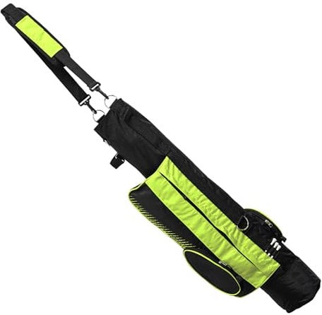 Longridge 5“ Bleistift Golftasche Schwarz/Limettengrün