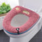 2er Set Universal Weich Warm Toilettensitzkissen mit Aufhängeschlaufe