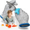 Guanti antitaglio LauterSchutz® PREMIUM - taglie per bambini - tessuto PE a fibre incrociate - materiale ad alto comfort ed elastico - CLASSE DI PROTEZIONE AL TAGLIO C (taglia 3XS (3-4 anni))