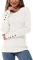 Newshows Long Sleeve Tops for Women UK White Women's Jumpers Crew Neck Ladies Fit Knitted Jumpers Warm Sweater