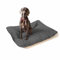 Italian Bed Linen Elegant Hundekissen Maxy, Dunkelgrau, 130x100cm, Maxy-CS-Grigio SCURO-130X100