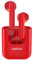 UMIDIGI Auricolare Wireless, AirBuds U Cuffie In-Ear Bluetooth 5.1 con 2 Microfoni, Riduzione del Rumore Ambientale Cuffie Bluetooth, Accoppiamento Automatico Tocco Intelligente (Rosso)