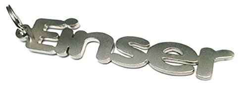 WP-S Einser Schlüsselanhänger aus Edelstahl geeigent für MK1 Typ 17E Cabrio