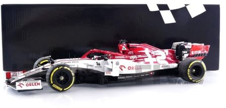 Minichamps 110200107 1:18 Alfa Romeo Racing F1 C39-Kimi Raikkonen-österreichisches 2020 Miniaturauto zum Sammeln, Mehrfarbig