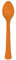 Amscan 9915409-204 - Orange Eco-Friendly Re-usable Dishwasher Safe Plastic Party Spoons - 24 Pack