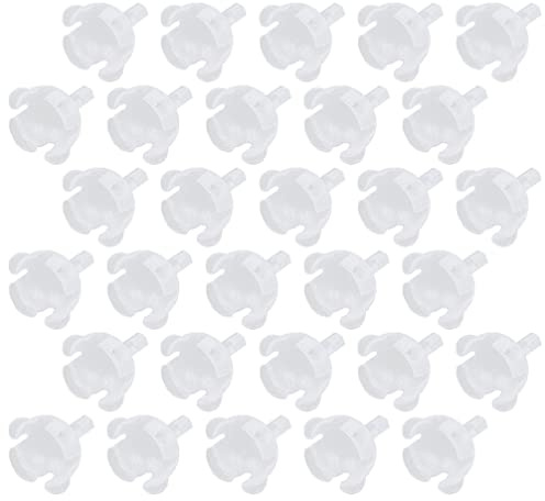 Toyvian 100 pezzi trasparenti porta caramelle bouquet wrapper tazze di cioccolato imballaggio scatole rotonde per fiori caramelle cioccolato da sposa per regali di San Valentino
