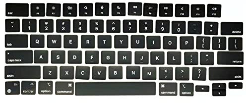 Replacement Keyboard Keycaps Keys,Full Set of US Compatible with MacBook Air M2 Retina 13.6/15.3 inch Model A2681 A2941 for MacBook Pro 14/16 inch Model A2779 A2780 A2918 A2992 A2991 2022-2023 Year