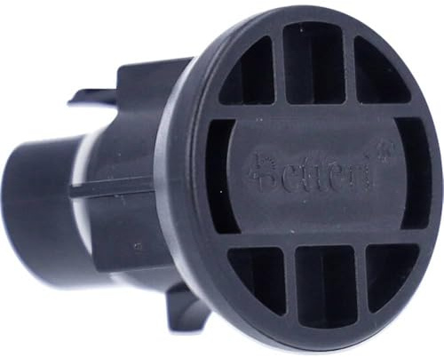as - Schwabe Endkappe für Betteri BC01 Buchse - Verschlusskappe | für Ø35mm - IP68 - Schwarz, 62088