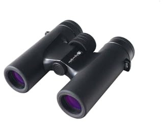 Professor Optiken Nürburg - 10x26 | schwarz inkl. Zubehör - Porro-Prismen (BaK-4) - kompaktes Fernglas für Wandertouren, Urlaub, Freizeit, Pirsch - robust, stickstoffgefüllt & wasserdicht