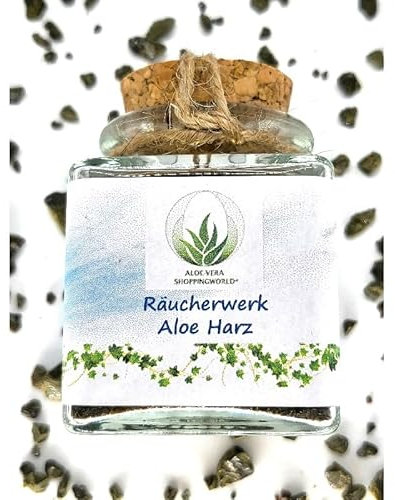 Incienso Aloe Resina Vaso 50 ml - La fuente del misticismo y la energía positiva