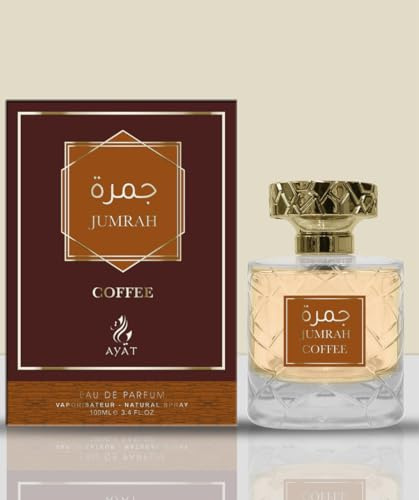 AYAT PERFUMES Oud Collection Eau de Parfum, 100 ml, arabischer Duft, für Männer und Frauen, ein sinnlicher orientalischer Duft, entworfen und hergestellt in Dubai (Khamrah Qahwa)