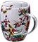 Double Walled Glass Mugs Double Walled Glass Mugs Coffee Glasses 350ml Glass Coffee Mugs Clear Dried Flowers Coffee Cups with Anti-Scald Handle Glass Cups for Hot Drinks, Tea, Milk Type 2