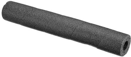 PATIKIL Pipe Insulation Foam Tube, 2Pcs 15.7 Lx1 IDx0.75 T No Adhesive Pole Wrap Pipe Cover Pool Noodles Multi-Purpose Soft Foam Tubing for Handle Outdoor Swimming Pool, Water Pipes, Black