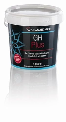 Unique Koi GH Plus 5000 g für 50000 L Teichwasser zur Stabilisierung der Gesamthärte im Teich