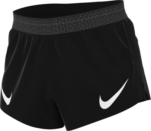 Nike Aeroswift Dri-Fit ADV-Laufshorts Mit Futter Für Herren (Ca. 5 cm), Black/Summit White, FN3349-010, S