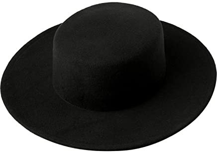 SRZYMJ Schwarz Hochzeitshut Vintage 50er Jahre Damen Chic Capeline Kirche Elegant Fascinator Hut Sonnenhut mit Schleier Band aus Netzstoff Feder Blumen für Cocktail Braut Zeremonie Sonnenhut