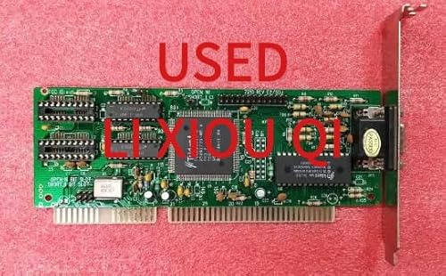 BAERUD 1 pieza de equipo de oficina TVGA8900D-R Very Nice ISA tarjeta gráfica para tarjeta de video Trident TVGA9000i 486 586 ranura ISA placa base industrial