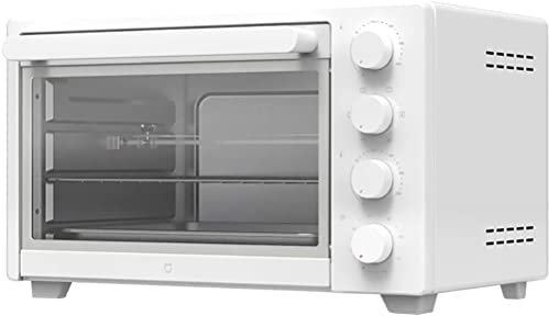 Air Fry Toaster Oven, Mini Ovens 32L large capacity up and down independent temperature control electric oven, household small 360 degree rotating electric oven, multi-function automatic temperature c