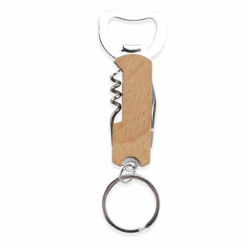 Convenient Bar Bottle Opener Keyring - Beer Bottle Opener - Novelty Personalised Beer Vial Keychain Openers