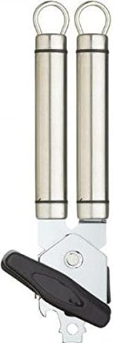 KitchenCraft Apriscatole professionale, Acciaio inox, 23 cm, Argento