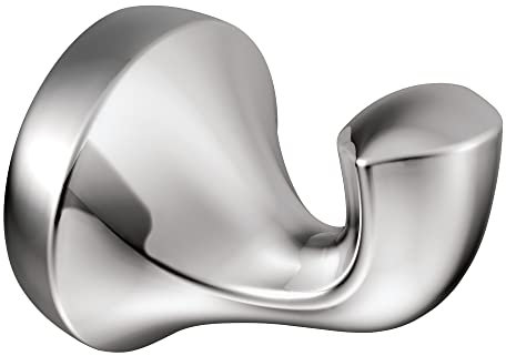 Moen YB2803CH Eva Single Robe Hook, Chrome