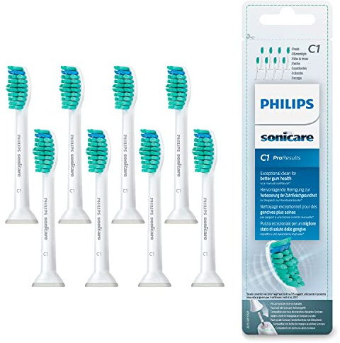 Philips Sonicare Pro Results Bürstenköpfe Standard,Weiß, 8er Pack