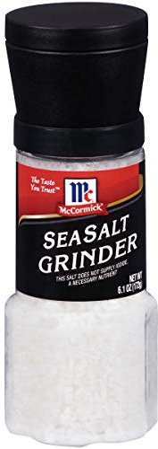 McCormick Sea Salt Grinder Value Size,6.1 Ounce
