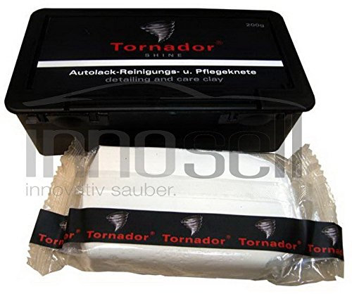 REINIGUNGSKNETE TORNADOR SHINE WEIß 200G IN KUNSTSTOFFBOX
