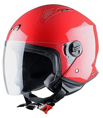 Astone Helmets Mini Jethelm, Rot, L