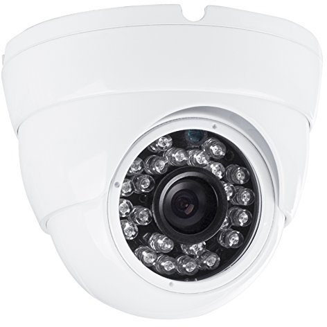 Smartwares Zusatz Dome-Kamera für die Sets DVR724S und DVR728S als Erweiterung für den Außen- und Innenbreich, DVR721C