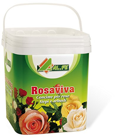 CONCIME PER ROSE SIEPI E ARBUSTI ROSAVIVA AL FE KG.4