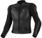 SHIMA CHASE Motorradjacke Herren -Sport Biker Lederjacke Männer Belüftet Sommer mit Schulter Schleifers, Schulter, Ellbogen und Rückenprotektoren, Verstärkte Doppelnähte (Schwarz, 52)