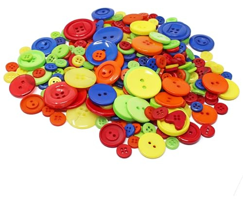 Special Touches Knöpfe aus Acryl und Harz, 100 g, für Kartengestaltung, Verzierungen (primär)