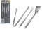 Deluxe BBQ Stainless Steel Tool Set - 35cm (Set of 3) - Premium Quality & Durable Grill Accessories - Perfect Grilling Gift Set