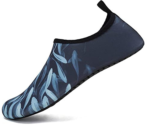 IceUnicorn Badeschuhe Schwimmschuhe Damen Herren Aquaschuhe Strandschuhe Surfschuhe Wasserschuhe für Sommer Beach Pool Yoga(Koi Group, 40/41EU)