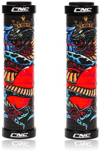 CNC Silicone MTB Grips,Silicone Bike grips, Gel grips for Mountainbike/BMX/Bicycle.