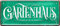 Blechschild ''Gartenhaus'' 28x12cm Geschenk Lustige Sprüche Feier Vintage Retro Geburtstag Deko Party Überraschung Fan Garten Haushalt Heim Zuhause