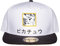 Pokemon Baseball Cap Pikachu Japanese Logo Nue offiziell Weiß Snapback