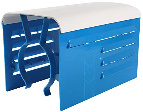 TonGass Copertura universale per motore per pompa da piscina, 34,3 x 22,9 x 20,3 cm, copertura del motore regolabile per motori da 1/3 Hp a 2 Hp, in plastica rigida, per motori pompa superiore e