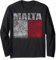 Regalo souvenir bandiera nazionale di Malta per uomini donne Maglia a Manica