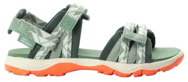 Jack Wolfskin Unisex Kinder 2 In 1 K Sandale, Mint Leaf, 38 EU
